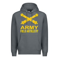 Rock army field artillery branch us usa t shirt Premium Hoodie - linhVisuals