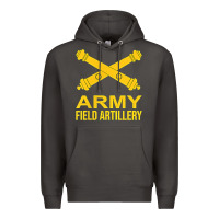 Smoke army field artillery branch us usa t shirt Premium Hoodie - linhVisuals