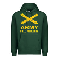 Sports Green army field artillery branch us usa t shirt Premium Hoodie - linhVisuals