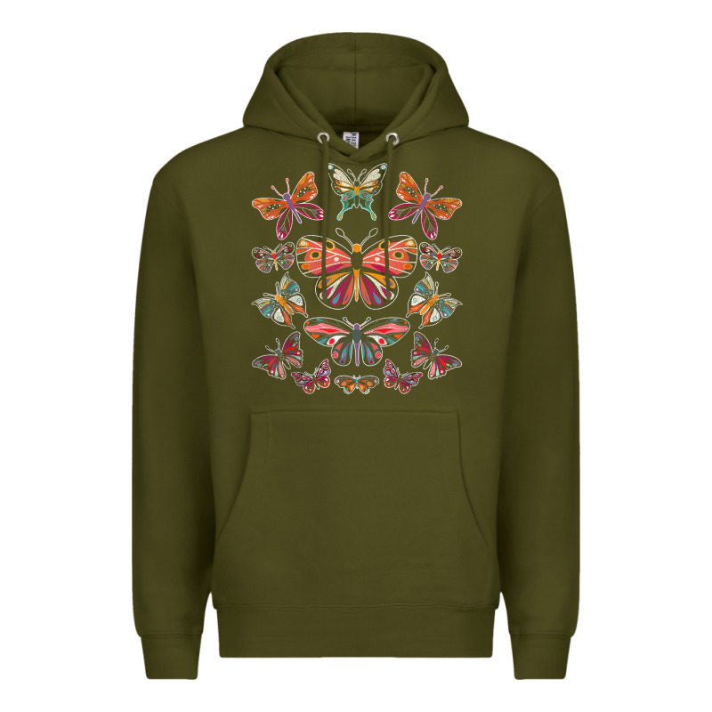 Butterfly Breeds Butterfly T Shirt Premium Hoodie by linhVisuals | Teevron