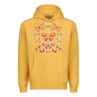 Mustard butterfly breeds butterfly t shirt Premium Hoodie - linhVisuals