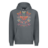Rock butterfly breeds butterfly t shirt Premium Hoodie - linhVisuals