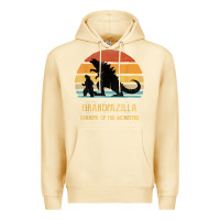 Pina Colada mens grandpazilla grandpa of monsters retro halloween christmas t shir Premium Hoodie - linhVisuals