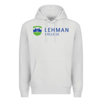 Dove Grey lehman college Premium Hoodie - linhVisuals