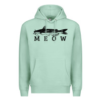 Seafoam catfish meow funny catfishing fishing fisherman gift t shirt Premium Hoodie - linhVisuals