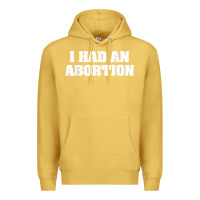 Antique Gold i had an abortion shirt pro choice Premium Hoodie - linhVisuals