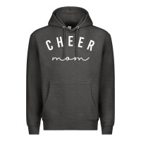 Charcoal Heather cute cheer mom t shirt Premium Hoodie - linhVisuals