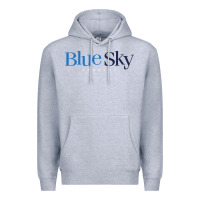 Heather Grey Blue Sky Studios Premium Hoodie - linhVisuals