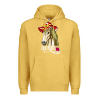 Antique Gold derby day shirt 2022 horse derby party horse racing t shirt Premium Hoodie - linhVisuals