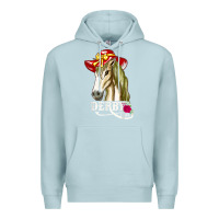 Blue Mist derby day shirt 2022 horse derby party horse racing t shirt Premium Hoodie - linhVisuals