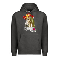 Charcoal Heather derby day shirt 2022 horse derby party horse racing t shirt Premium Hoodie - linhVisuals