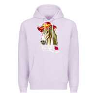Lilac derby day shirt 2022 horse derby party horse racing t shirt Premium Hoodie - linhVisuals