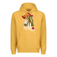 Mustard derby day shirt 2022 horse derby party horse racing t shirt Premium Hoodie - linhVisuals