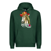 Sports Green derby day shirt 2022 horse derby party horse racing t shirt Premium Hoodie - linhVisuals