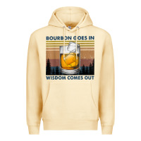 Pina Colada bourbon goes in wisdom comes out vintage t shirt Premium Hoodie - linhVisuals