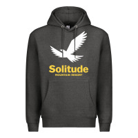 Charcoal Heather Solitude Mountain Resort Premium Hoodie - linhVisuals