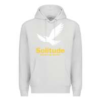 Dove Grey Solitude Mountain Resort Premium Hoodie - linhVisuals