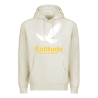 Oatmeal Heather Solitude Mountain Resort Premium Hoodie - linhVisuals