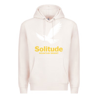 Pale Pink Solitude Mountain Resort Premium Hoodie - linhVisuals
