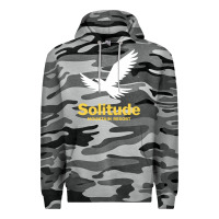 Slate Camo Solitude Mountain Resort Premium Hoodie - linhVisuals
