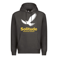 Smoke Solitude Mountain Resort Premium Hoodie - linhVisuals