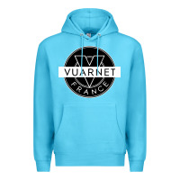 Ocean Blue Vuarnet France Premium Hoodie - linhVisuals