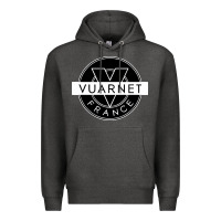 Charcoal Heather Vuarnet France Premium Hoodie - linhVisuals