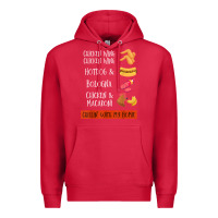 Cardinal chicken wing chicken wing hotdog and bologna shirt t shirt Premium Hoodie - linhVisuals