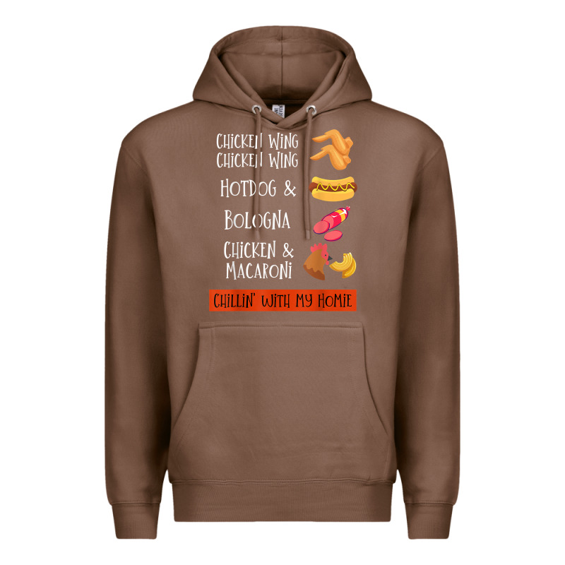 Chicken Wing Chicken Wing Hotdog And Bologna Shirt T Shirt Premium Hoodie by linhVisuals | Teevron