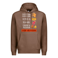 Chestnut chicken wing chicken wing hotdog and bologna shirt t shirt Premium Hoodie - linhVisuals