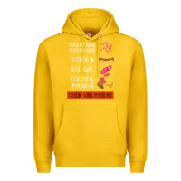 Lemon chicken wing chicken wing hotdog and bologna shirt t shirt Premium Hoodie - linhVisuals