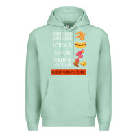 Seafoam chicken wing chicken wing hotdog and bologna shirt t shirt Premium Hoodie - linhVisuals