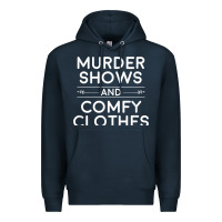 Navy crime shows shirt, murder shows and comfy clothes t shirt Premium Hoodie - linhVisuals