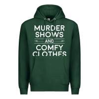 Sports Green crime shows shirt, murder shows and comfy clothes t shirt Premium Hoodie - linhVisuals