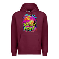 Burgundy vacay mode Premium Hoodie - BarkalooDesign