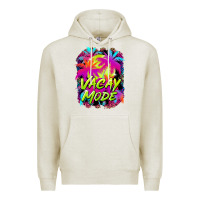 Oatmeal Heather vacay mode Premium Hoodie - BarkalooDesign