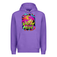 Purple vacay mode Premium Hoodie - BarkalooDesign
