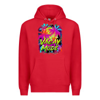 Red vacay mode Premium Hoodie - BarkalooDesign