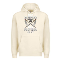 Tofu iron sharpens iron quote proverbs 2717 christian cool gift t shirt Premium Hoodie - linhVisuals