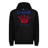 Black Cake Fashion Nugget Premium Hoodie - linhVisuals