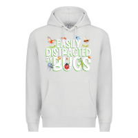 Dove Grey funny bug tshirt, insect lover shirt, bug collector t shirt Premium Hoodie - linhVisuals