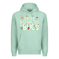 Seafoam funny bug tshirt, insect lover shirt, bug collector t shirt Premium Hoodie - linhVisuals