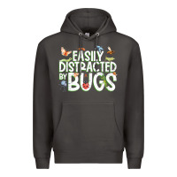 Smoke funny bug tshirt, insect lover shirt, bug collector t shirt Premium Hoodie - linhVisuals