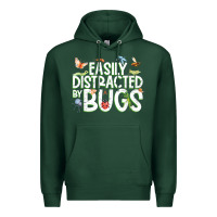 Sports Green funny bug tshirt, insect lover shirt, bug collector t shirt Premium Hoodie - linhVisuals