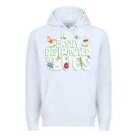 White funny bug tshirt, insect lover shirt, bug collector t shirt Premium Hoodie - linhVisuals