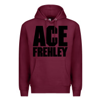 Burgundy the-ace-frehley-trouble-walkin-cool Premium Hoodie - linhVisuals