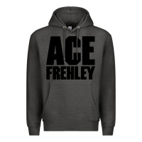 Charcoal Heather the-ace-frehley-trouble-walkin-cool Premium Hoodie - linhVisuals