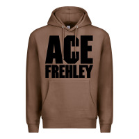 Chestnut the-ace-frehley-trouble-walkin-cool Premium Hoodie - linhVisuals