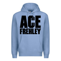 Colony Blue the-ace-frehley-trouble-walkin-cool Premium Hoodie - linhVisuals