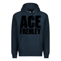 Navy the-ace-frehley-trouble-walkin-cool Premium Hoodie - linhVisuals
